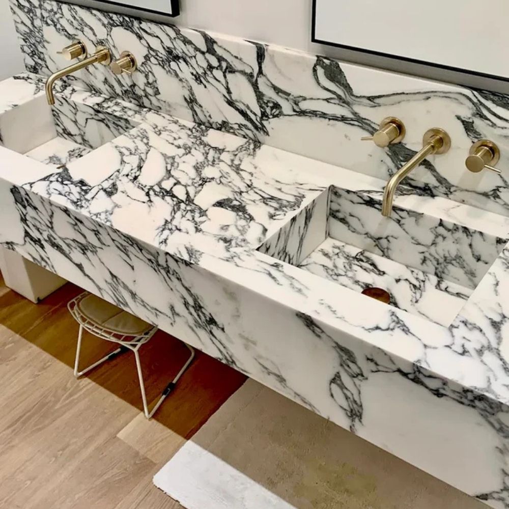 Viola Marble Wall Mounted Sink