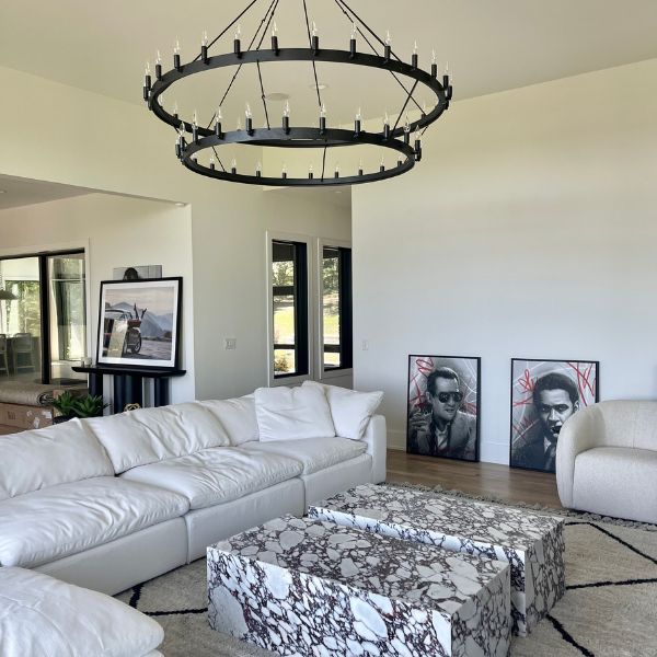 Calacatta Viola Marble Coffee Table