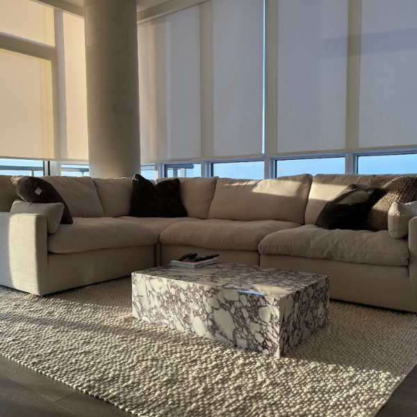 Rectangular Marble Coffee Table / Marble Plinth