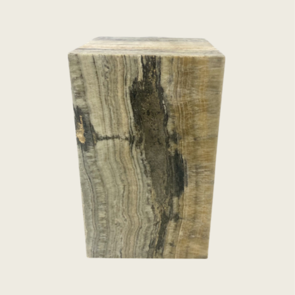 Black Onyx Marble Plinth