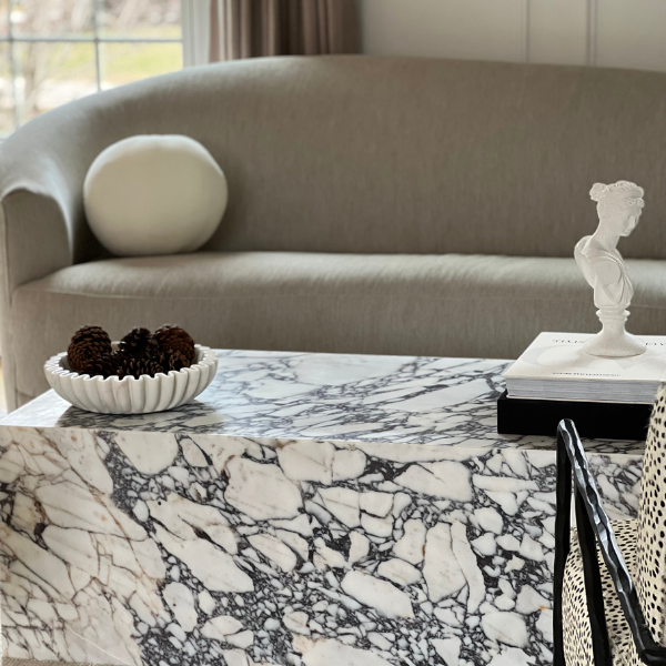 Rectangular Marble Coffee Table / Marble Plinth