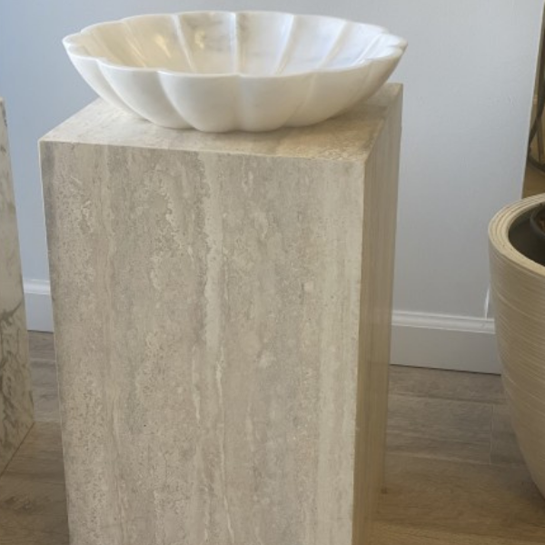 Travertine Plinth