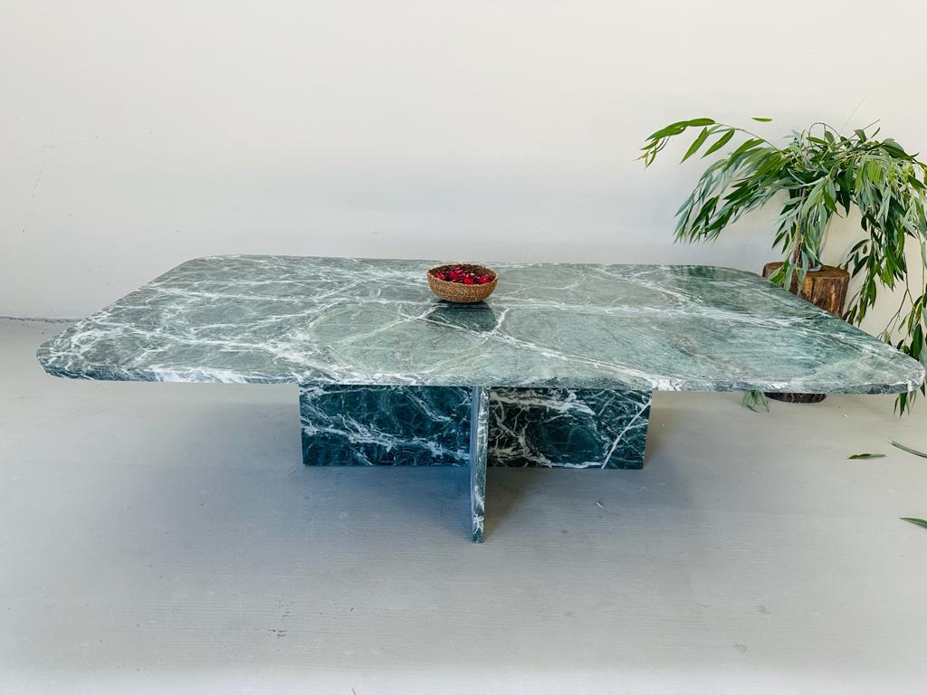 Rectangle Cross Leg Coffee Table