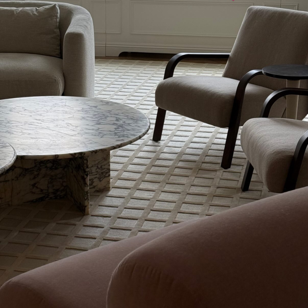 Round Marble Solid Coffee Table